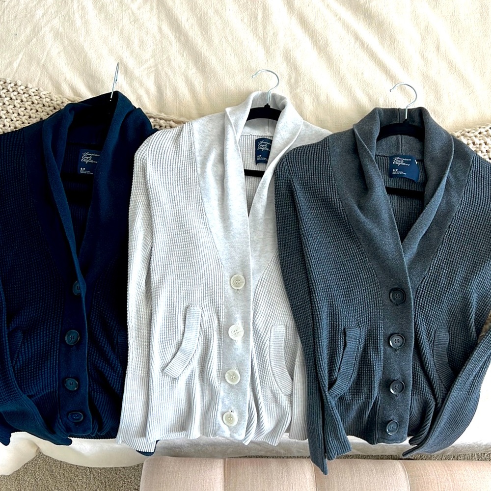 Set of three American Eagle Outfitters Women’s Cardigans